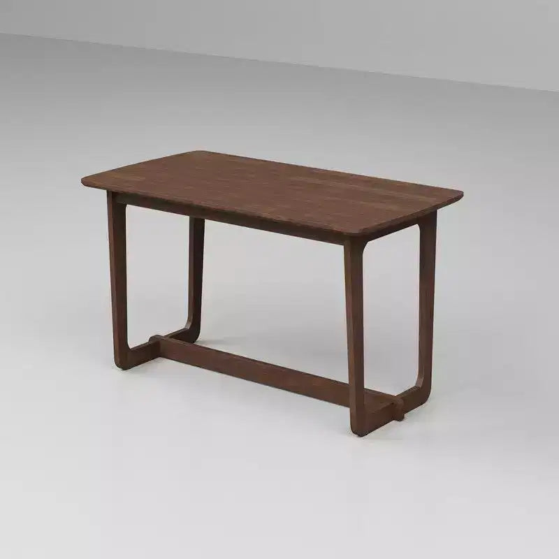 Bureau classique en bois d'hévéa avec surface spacieuse, table de style ferme rustique, table polyvalente pour la maison, durable pour le salon/bureau/chambre à coucher