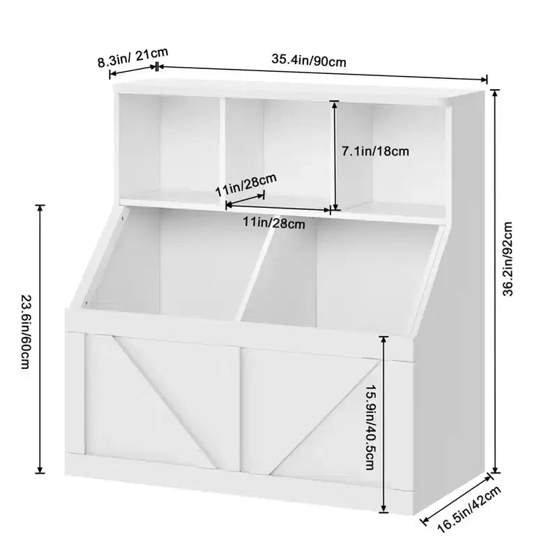 Étagère à livres et rangement de jouets pour enfants, Organisateur de rangement de jouets pour enfants, Armoire de rangement de jouets avec étagère à jouets, Combinaison étagère à livres et rangement de jouets pour tout-petits