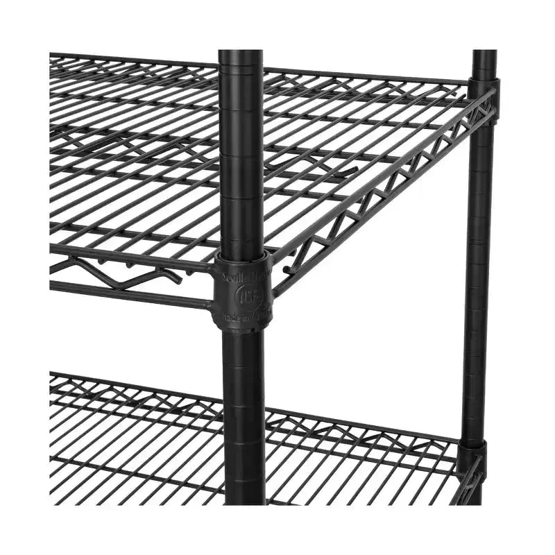 Étagère métallique à 5 niveaux certifiée NSF, 36 L x 24 P x 75 H