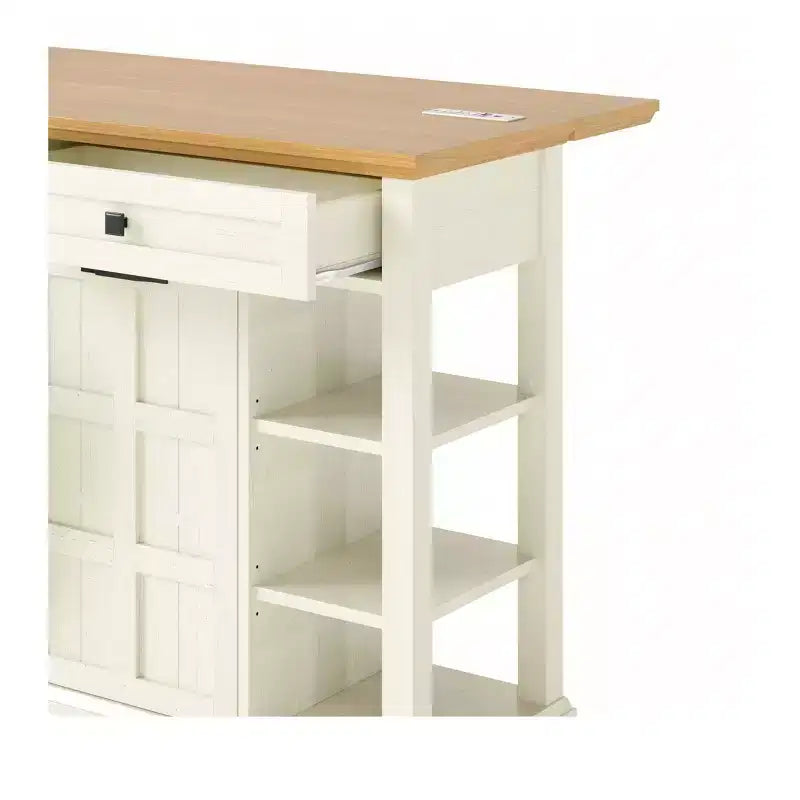 Bibliothèque avec tiroirs et portes, étagères de rangement et 3 étagères ouvertes, meubles pour salon, chambre, cuisine, bureau à domicile