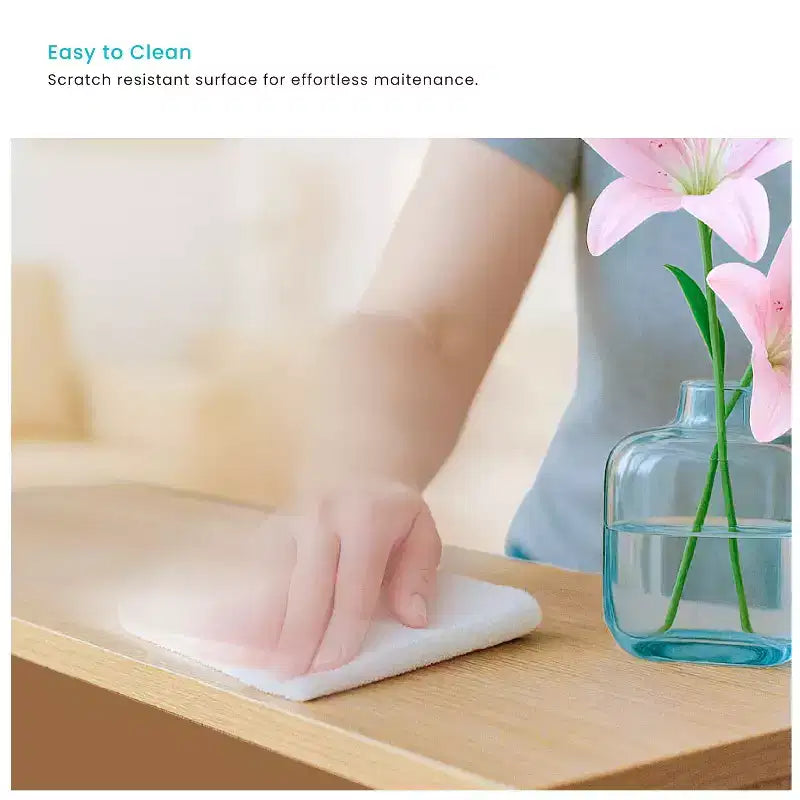 Table d'appoint cube de rangement empilable avec pieds en bois d'hévéa