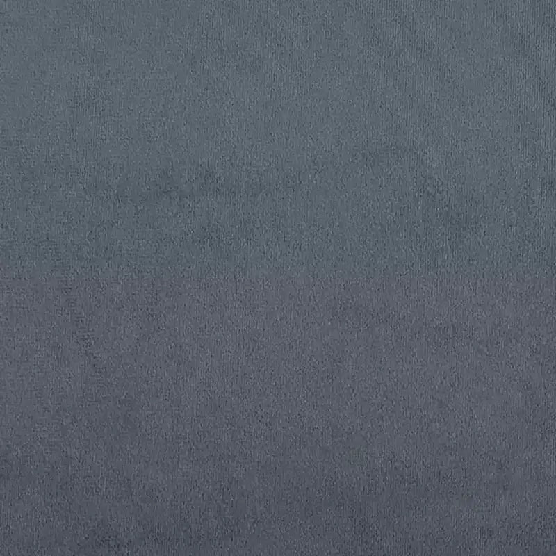 Ensemble de canapé 2 pièces avec coussins en velours gris foncé