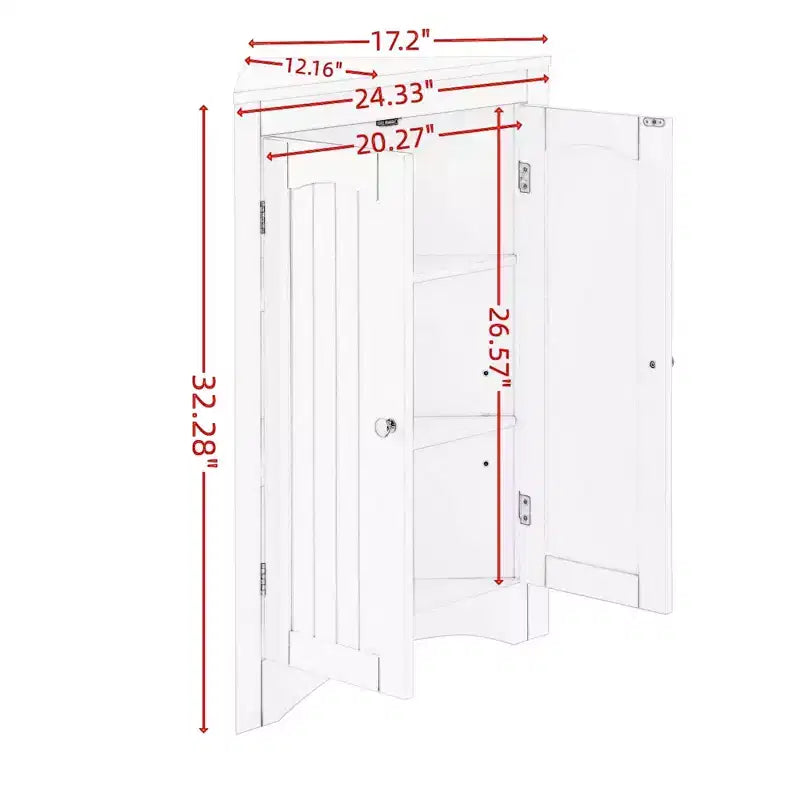 Armoire de rangement de salle de bain, Armoire haute grand meuble de rangement avec 2 tiroirs et étagères ouvertes